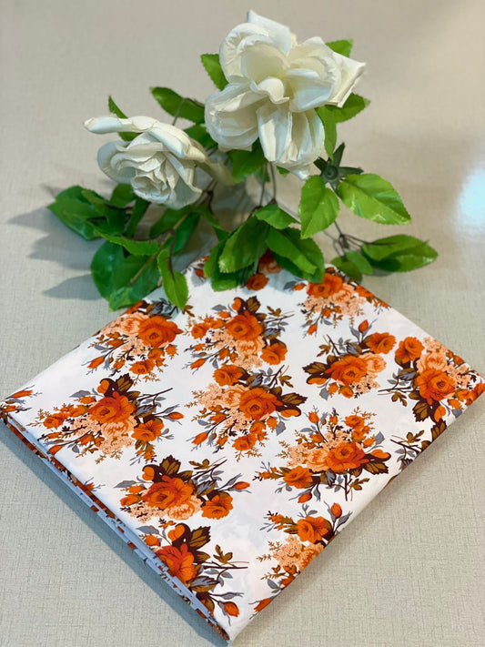 Ladies 2-Piece – Micro Polo Cotton with Floral Print