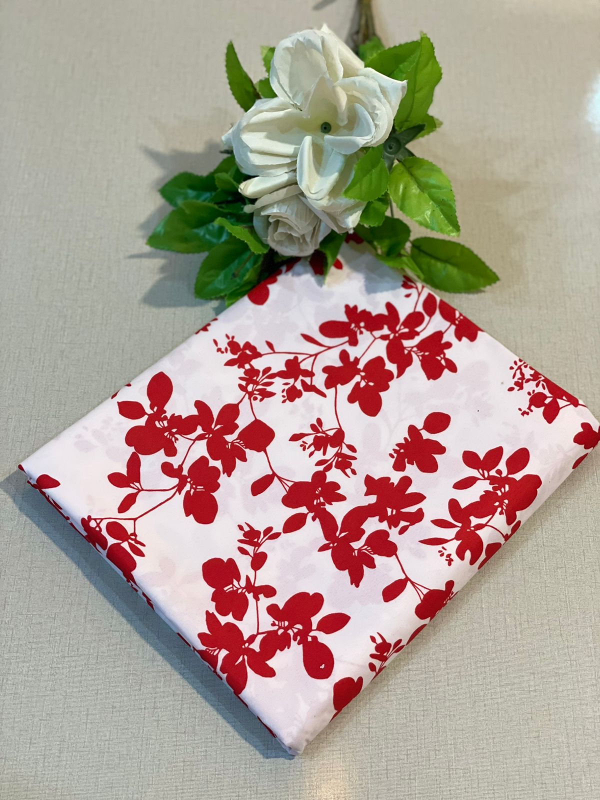 Ladies 2-Piece – Micro Polo Cotton with Floral Print