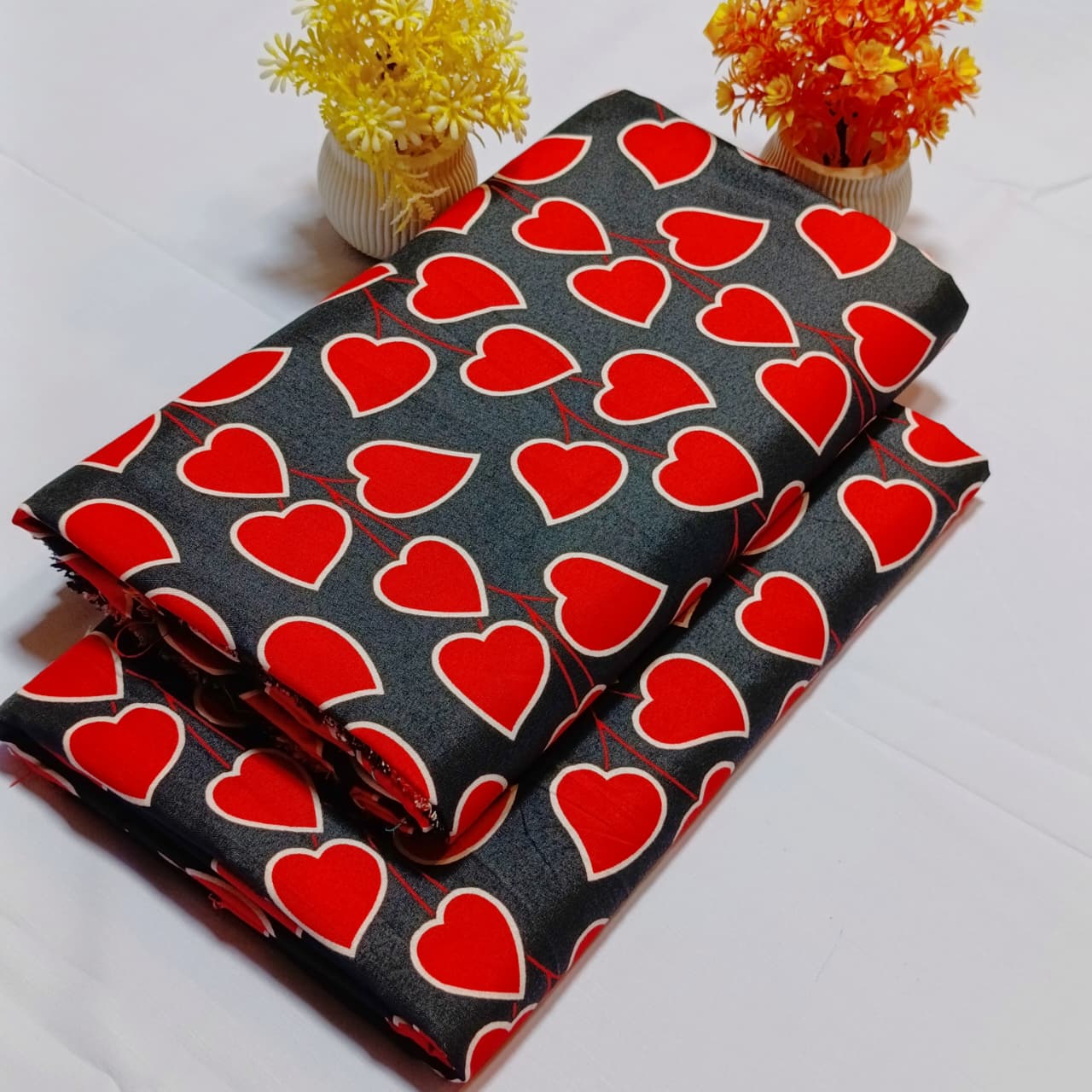 Ladies 2-Piece – Micro Polo Cotton with Floral Print