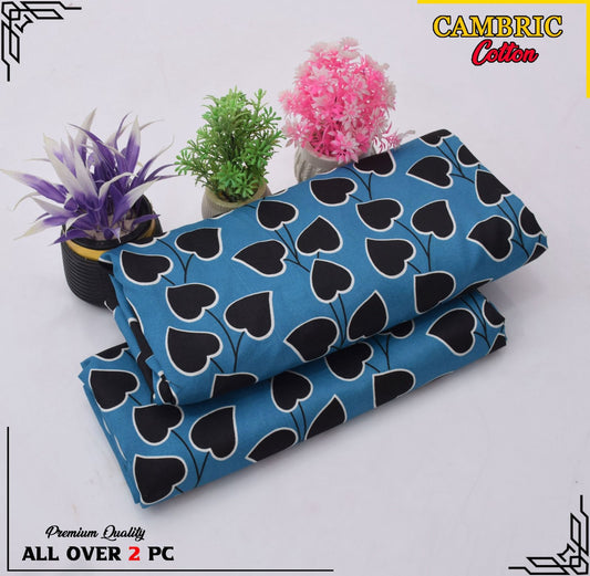 Ladies 2-Piece – Micro Polo Cotton with Floral Print |