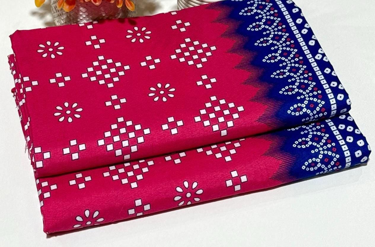 Ladies 2-Piece – Micro Polo Cotton with Floral Print