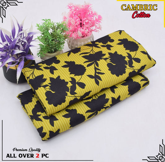 Ladies 2-Piece – Micro Polo Cotton with Floral Print