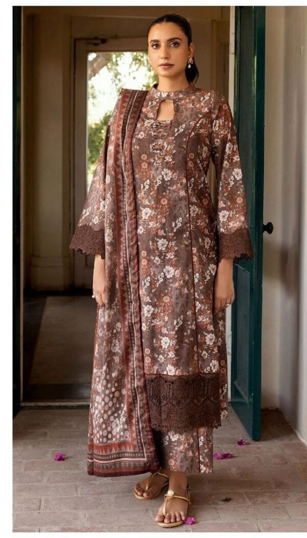 MOTIFZ Printed Cotton Suit