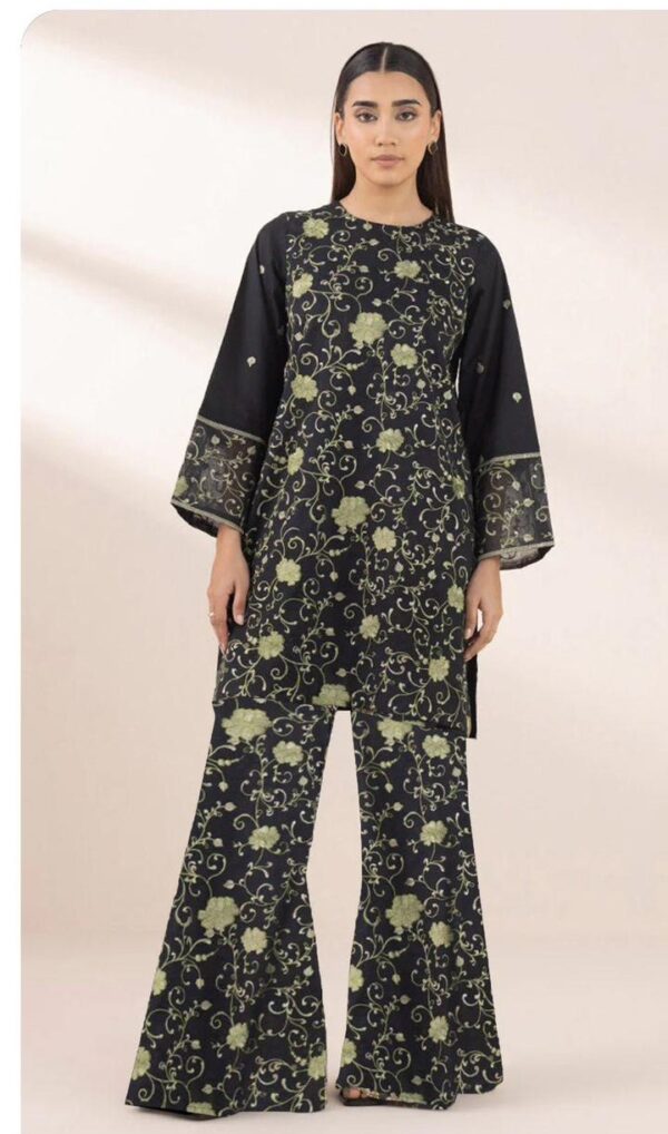 Elef 3pc Printed Lawn Suit