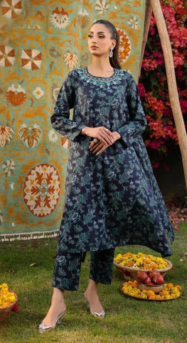 Bana dora digital printed lawn 3pc suit