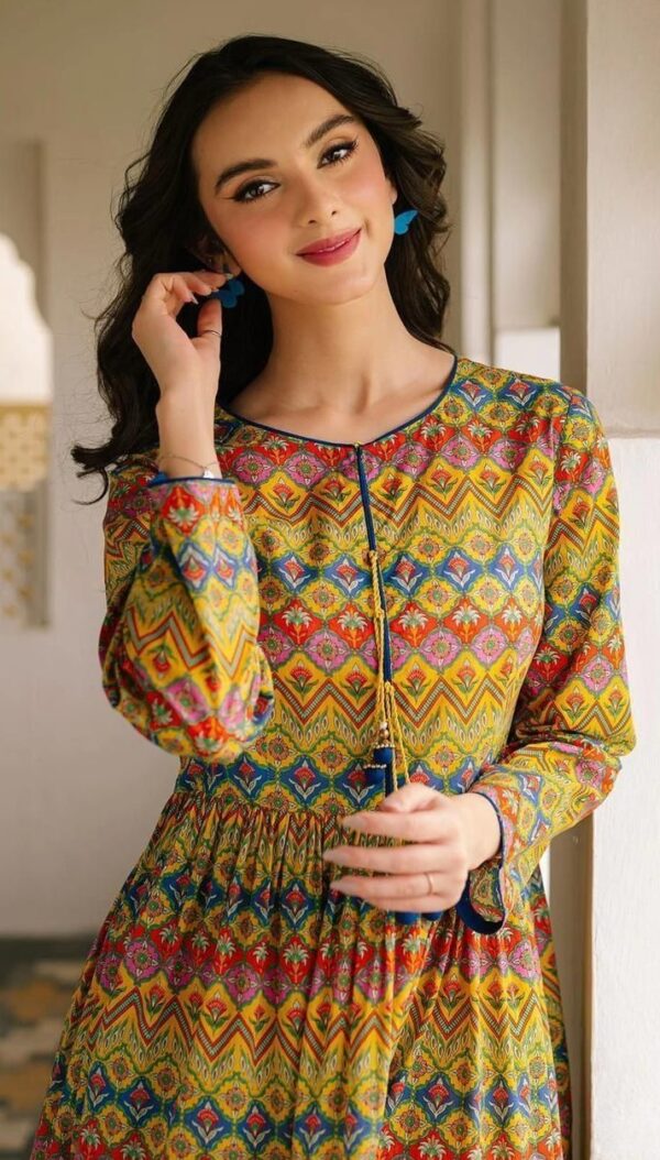Bana dora digital printed lawn 3pc suit