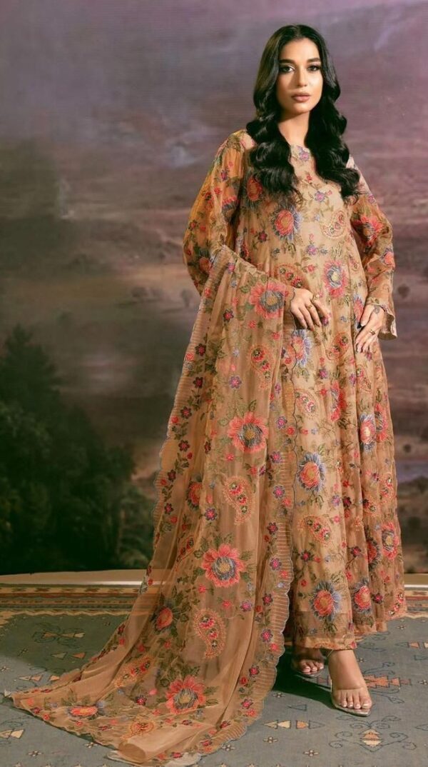Bana dora digital printed lawn 3pc suit