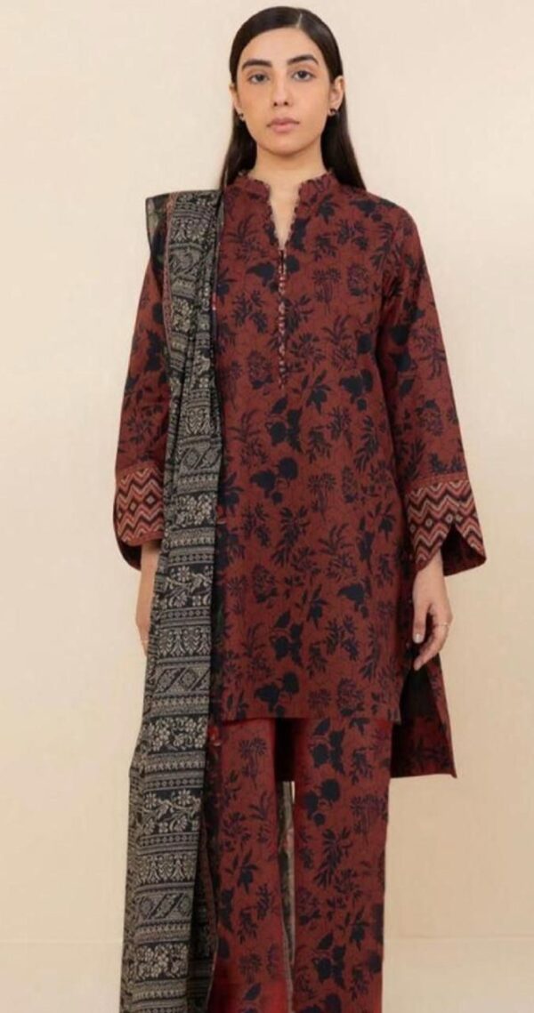 Bana dora digital printed lawn 3pc suit
