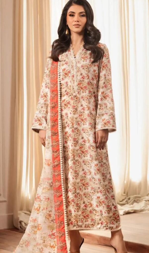 Bana dora digital printed lawn 3pc suit