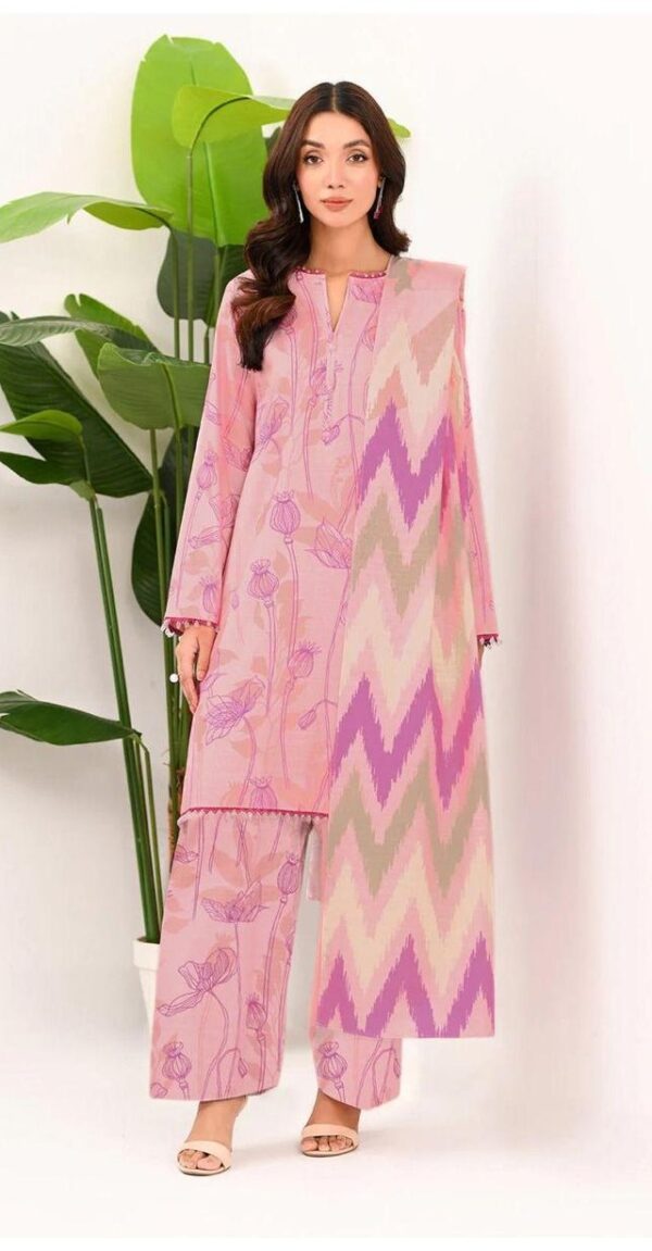 Bana dora digital printed lawn 3pc suit